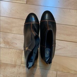 Tory Burch wedge booties